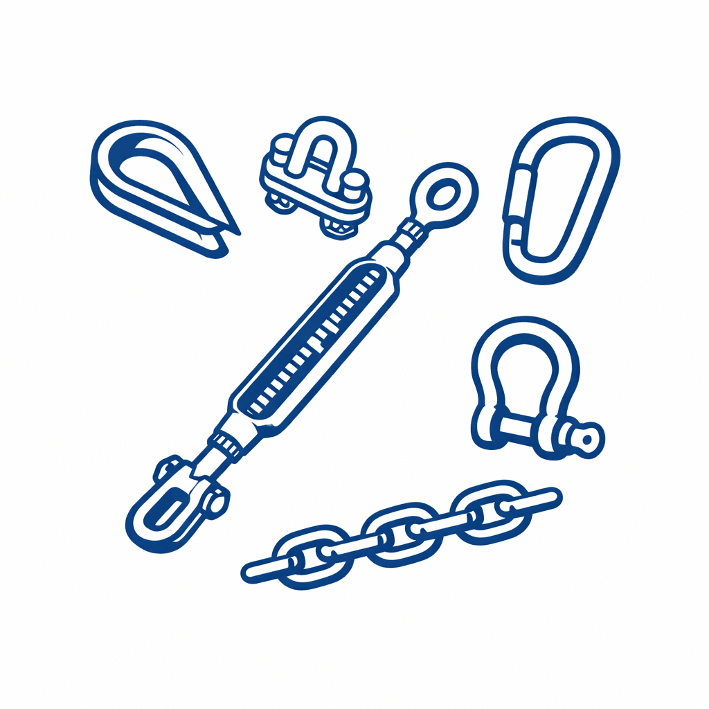 Fittings for Rope, Cable, and Chain - NSN Parts